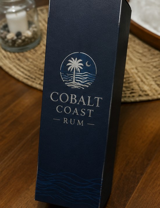 Custom wine bottle box — customer photo