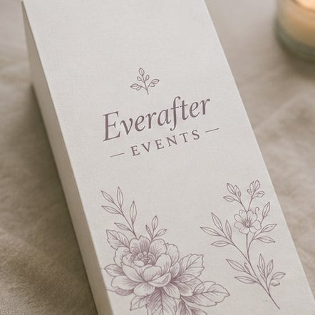 Customized bottle boxes for weddings and events