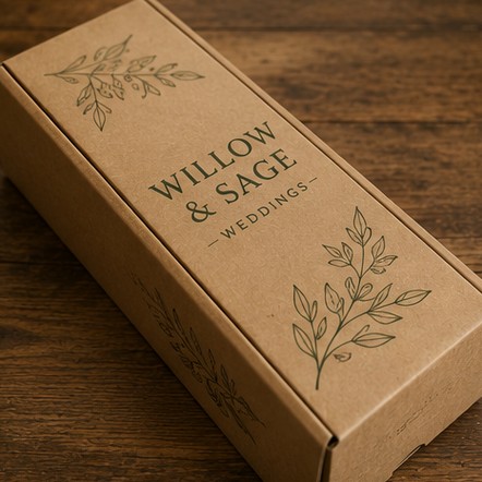 Kraft mailer bottle box